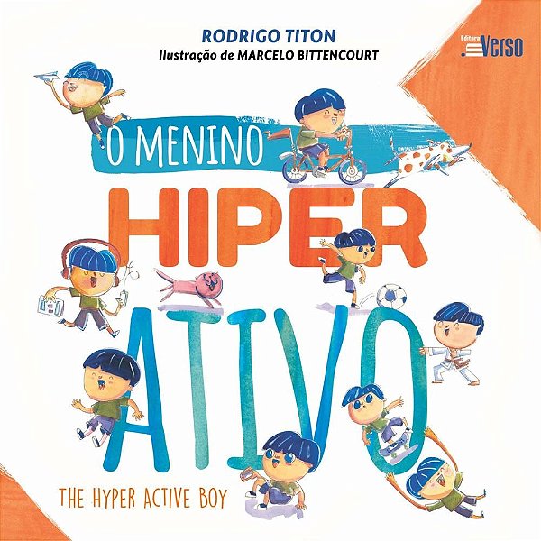 Livro O Menino Hiperativo - Titon