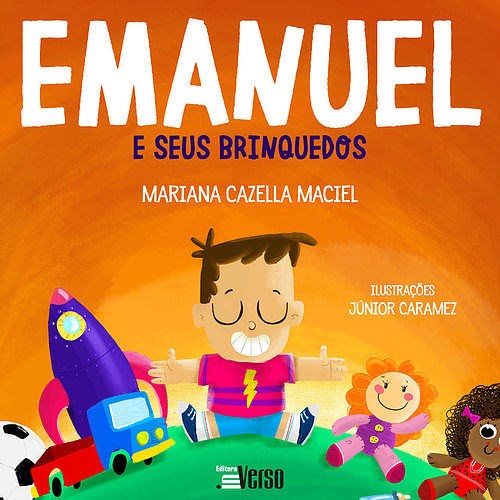 Livro Emanuel e Seus Brinquedos - Maciel