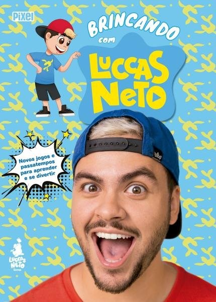 Livro Brincando com Luccas Neto - Neto