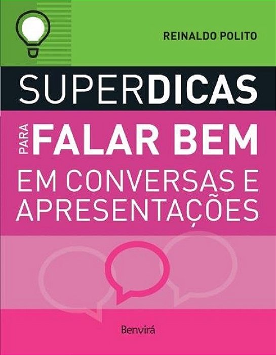 Livro Superdicas para Falar Bem em Conversas e Apresentações:  Polito