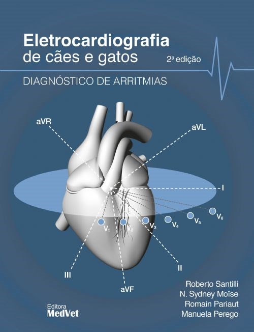 Livro Eletrocardiograma de Cães e Gatos  Santilli