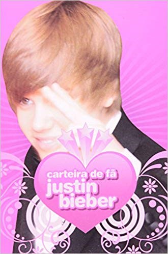 Livro Carteira de Fa Justin Bieber - Tadeu