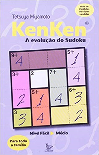Livro KenKen - A Evolução Do Sudoku - Miyamoto