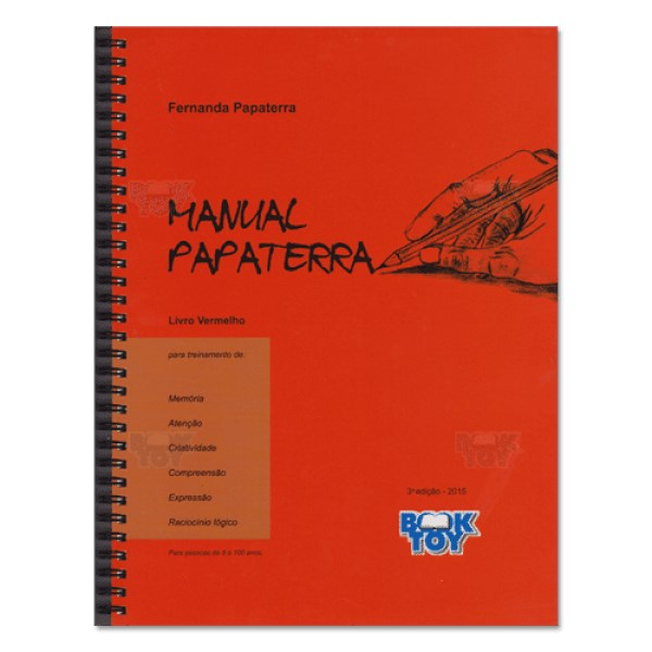 Livro Manual Papaterra Vermelho