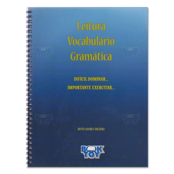 Livro Leitura Vocabulario Gramatica - Bicudo