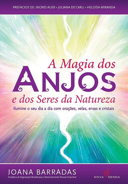 Livro Magia dos Anjos e dos Seres da Natureza - Barradas - Nova Senda