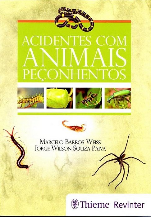Livro Acidentes com Animais Peçonhentos