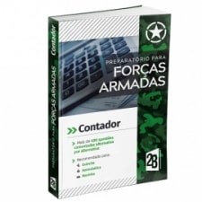 Livro Preparatorio para Forcas Armadas - Contador - Editora Sanar