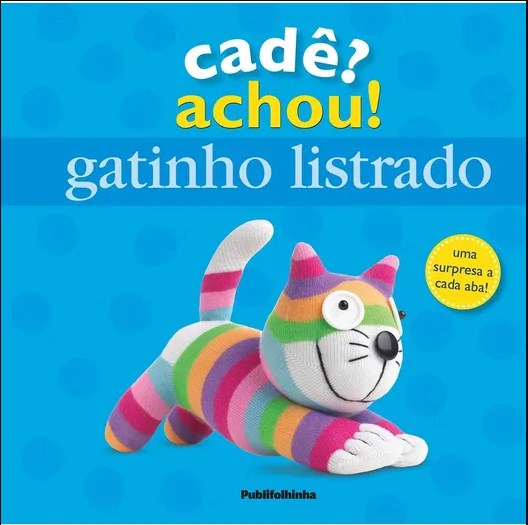 Livro Cade  Achou! Gatinho Listrado - Sirett / Goda