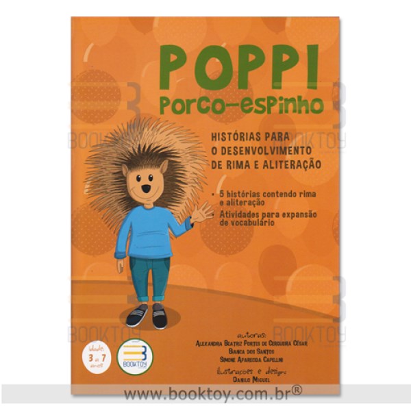 Livro Poppi - Historias para o Desenvolvimento de Rima e Aliteracao - Cesar/santos/capelli