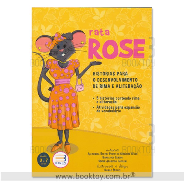 Livro Rata Rose: Historias para o Desenvolvimento de Rima e Aliteracao - Cesar/santos/capelli