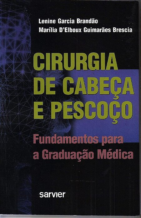 Livro Cirurgia de Cabeça e Pescoço   Brandão
