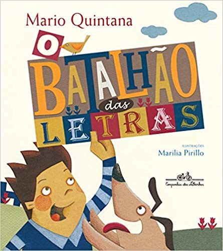 Livro Batalhâo das Letras - Mário Quintana - Cia das Letrinhas