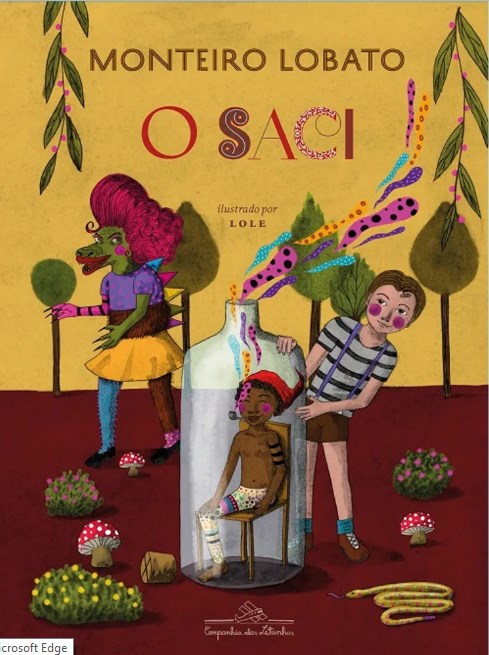 Livro Saci, O - Lobato