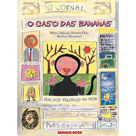 Livro Caso das Bananas - Oliveira - Brinquebook
