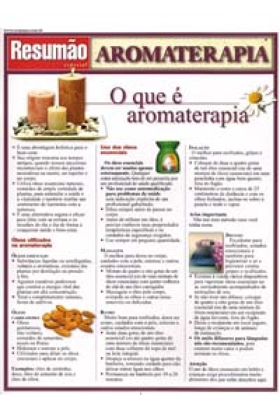 Livro Resumão Aromaterapia