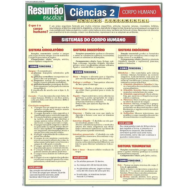 Livro Ciencias 2 - Corpo Humano - Barros e Fischer ass