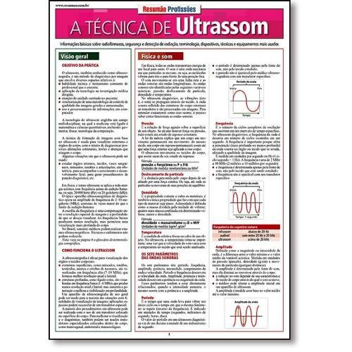 Livro Tecnica do Ultrassom, a - Resumao Profissoes - Almquist