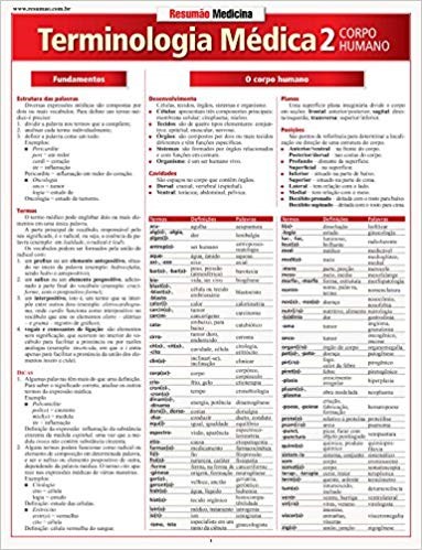 Livro Terminologia Medica 2 - Corpo Humano - Barros Fischer e ass