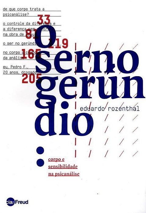 Livro Ser No Gerundio, O: Corpo e Sensibilidade Na Psicanalise - Rozenthal