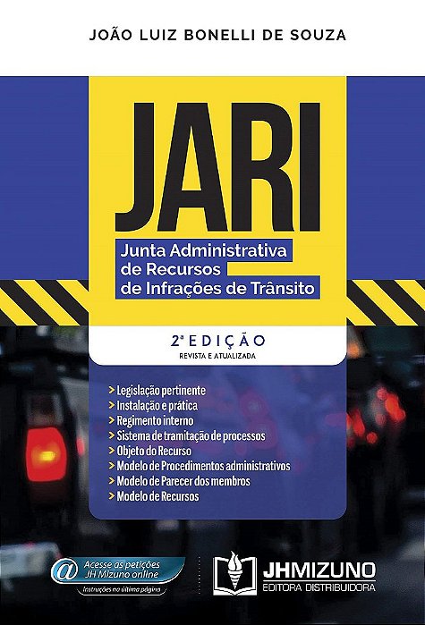 Livro Jari - Junta Administrativa de Recursos de Infrações de Trânsito - Souza