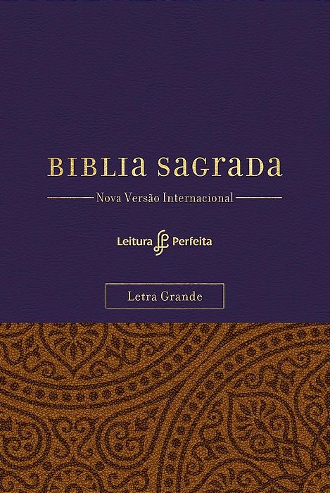 Livro Sua Biblia Letra Grande Capa Roxa - Thomas Nelson Brasil