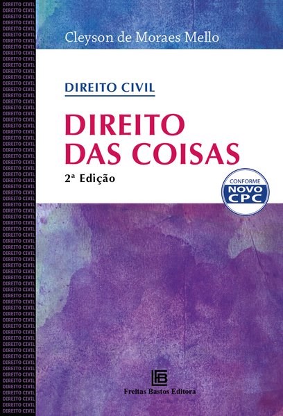 Livro Direito Civil - Direito das Coisas - Mello