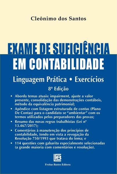 Livro Exame de Suficiência em Contabilidade