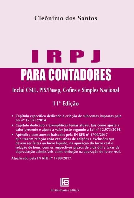 Livro Irpj para Contadores - Santos