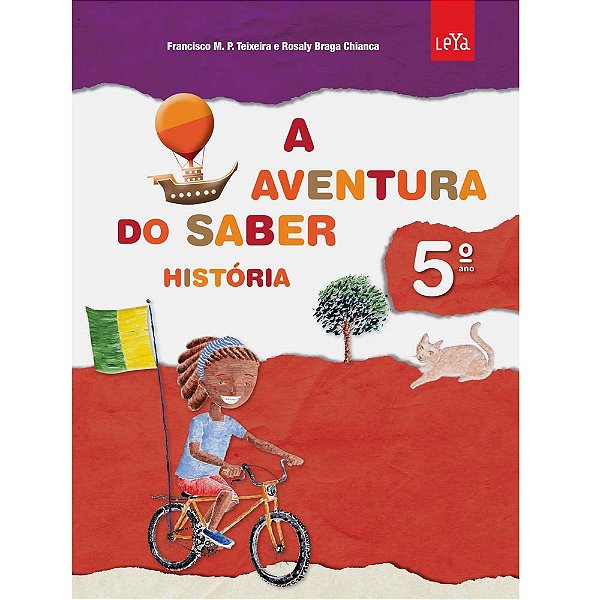 Livro Aventura do Saber - História 5 Ano - Leya