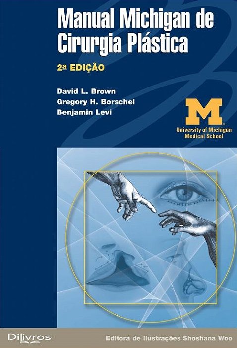 Livro Manual Michigan de Cirurgia Plástica  Brown