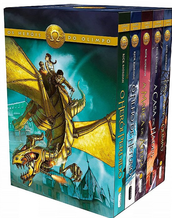 Livro Box Heróis do Olimpo - Rick Riordan - Intrínseca