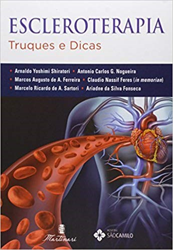 Livro Escleroterapia Truques e Dicas - Shiratori - Martinari