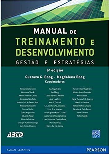 Livro Manual de Treinamento e Desenvolvimento - Gestao e Estrategias - Boog