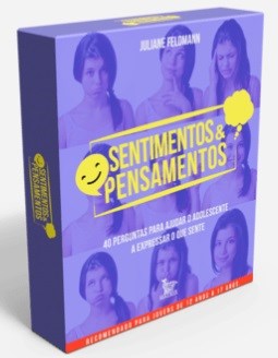 Caixinha Sentimentos & Pensamentos: 40 Perguntas para Ajudar o Adolescente a Expressar o que sente
