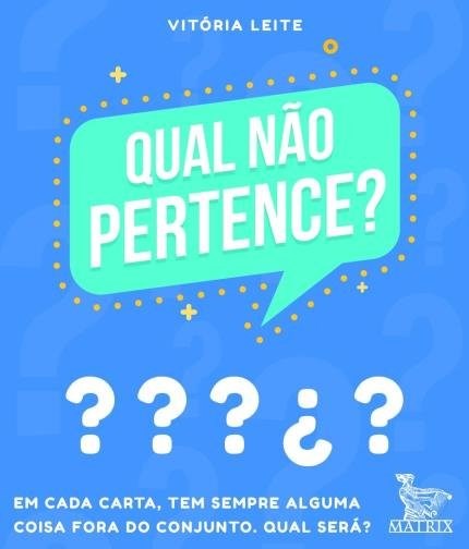 Livro Qual Nao Pertence : em Cada Carta, Tem Sempre Alguma Coisa Fora do Conjunto - Leite