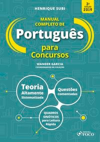 Livro Manual Completo de Português para Concursos