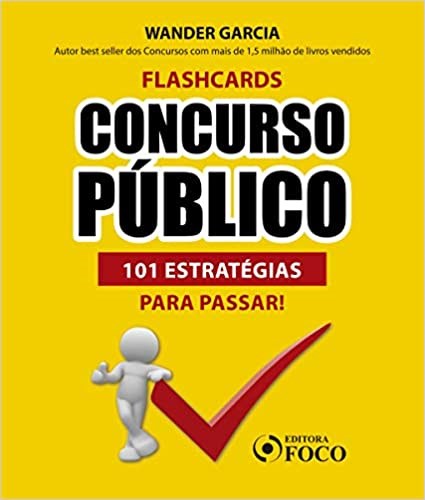 Livro Flashcards Concurso Público : 101 Estratégias para Passar - Garcia -