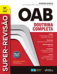 Livro SUPER-REVISÃO OAB - DOUTRINA COMPLETA - 10ª ED - 2020 - Garcia 10º edição