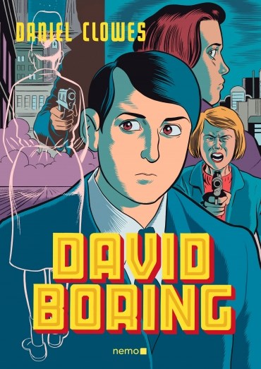 Livro David Boring  Clowes