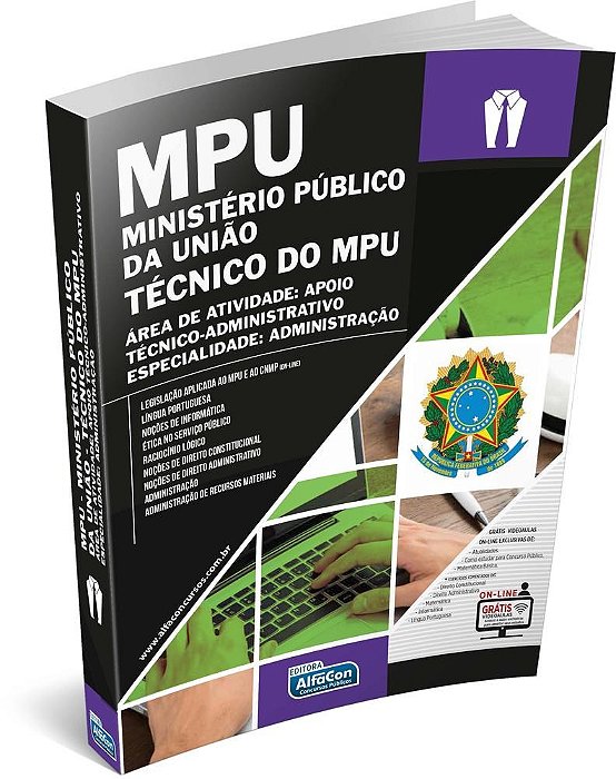Livro Ministerio Publico da Uniao - Tecnico do Mpu - Area de Atividade: Apoio tec - Equipe Alfacon