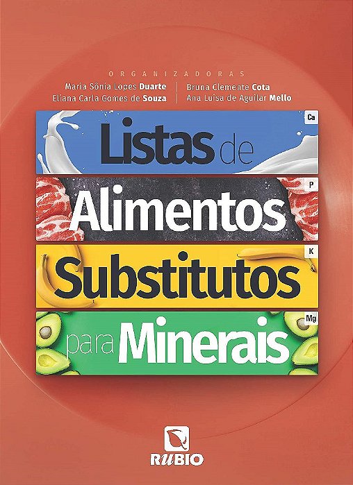 Livro Listas de Alimentos Substitutos para Minerais - Duarte