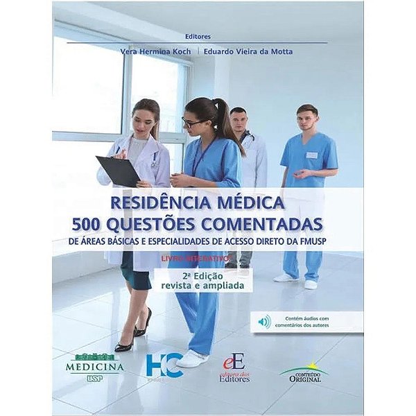Livro Residência Médica 500 Questões Comentadas