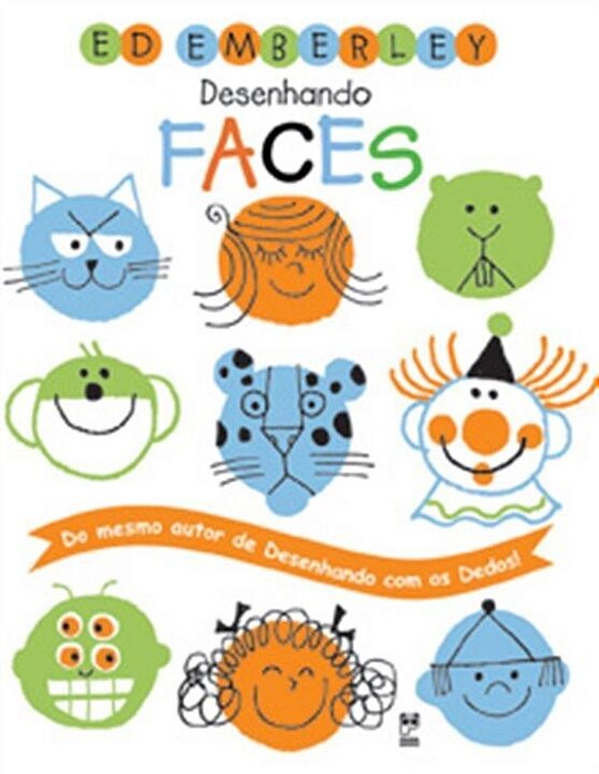 Livro Desenhando Faces - Emberley