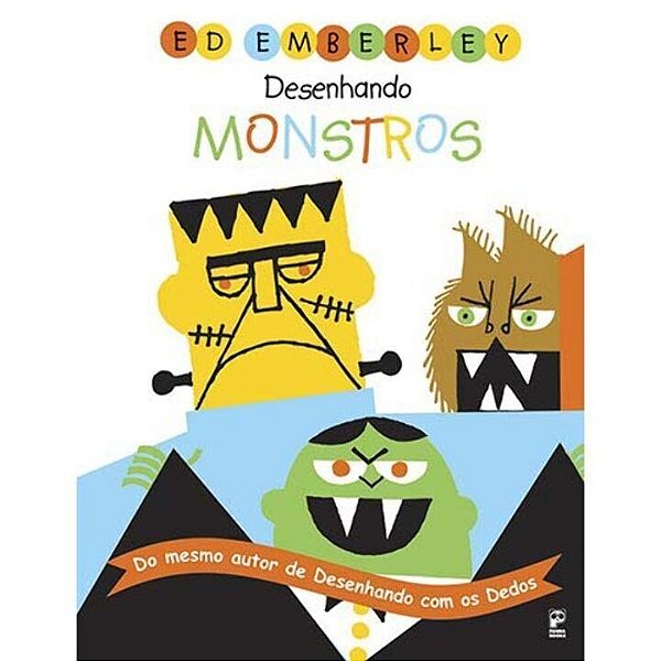Livro Desenhando Monstros - Emberley