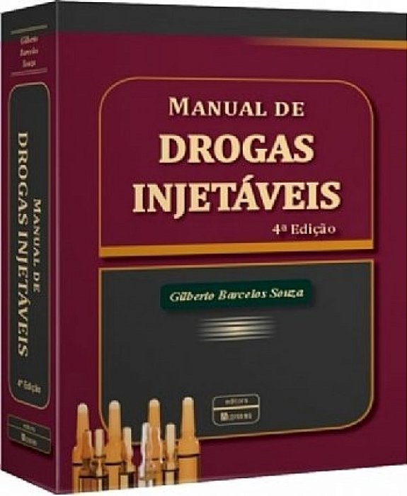 Livro Manual de Drogas Injetaveis - Souza