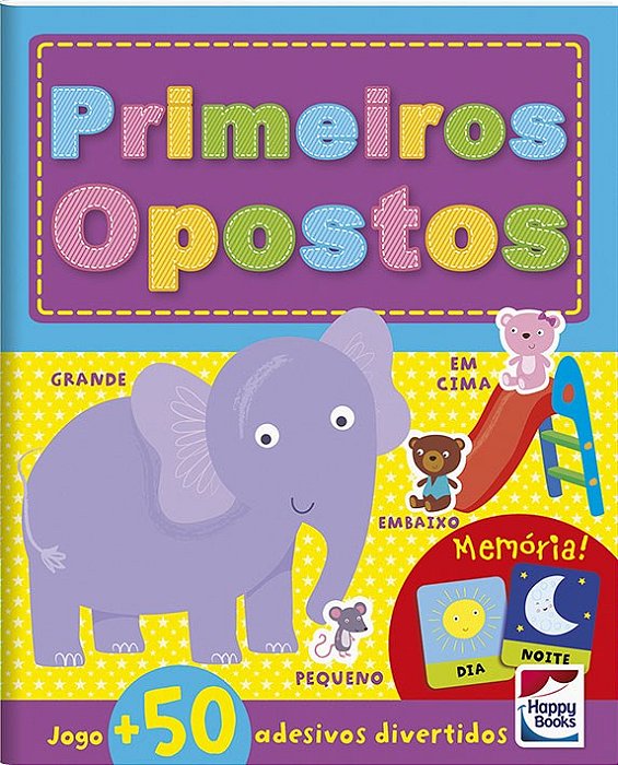 Livro Atividades e Diversao: Primeiros Opostos - Igloo Books Ltd