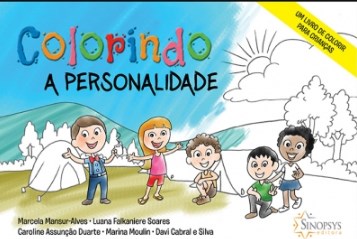 Livro Colorindo a Personalidade: Um  de Colorir para Criancas - Mansur-alves/soares