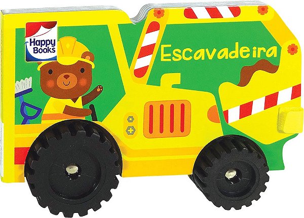 Livro Veículos Geniais  Escavadeira