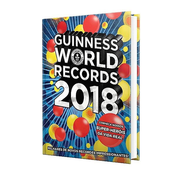 Livro Guinness World Records 2018 - Harpercollins - Ed Antiga